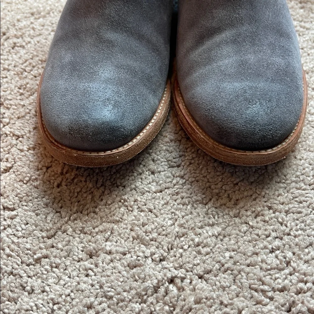 Johnston & Murphy Suede Stitched Bootie